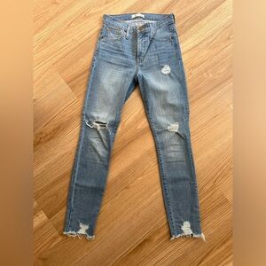 Madewell Jean - 9” High-Rise Skinny